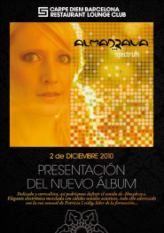 Flyer PRESENTACION DEL NUEVO ALBUM DE ALMADRAVA